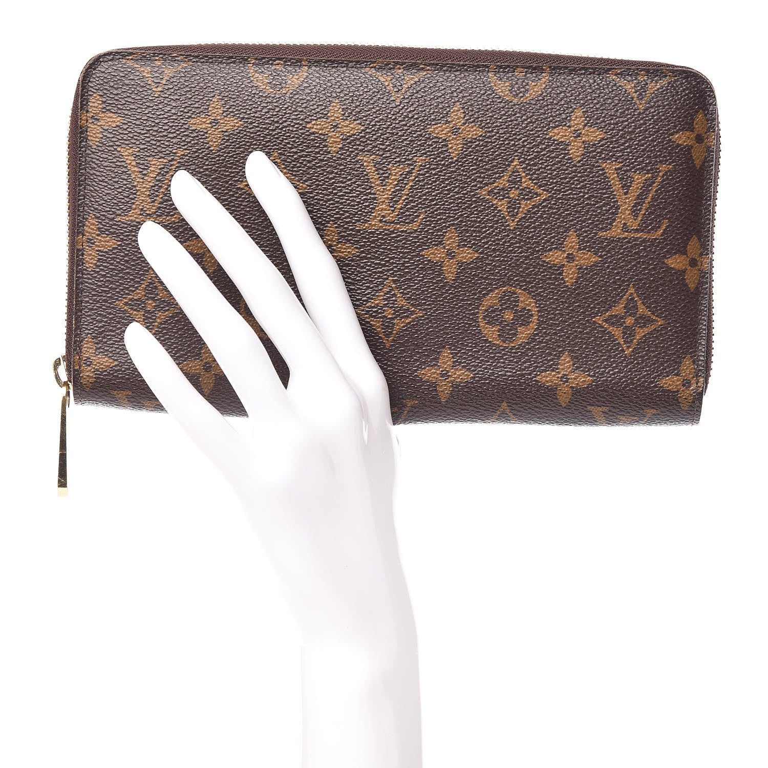 Louis Vuitton Monogram Zippy Organizer Wallet 2 of 11