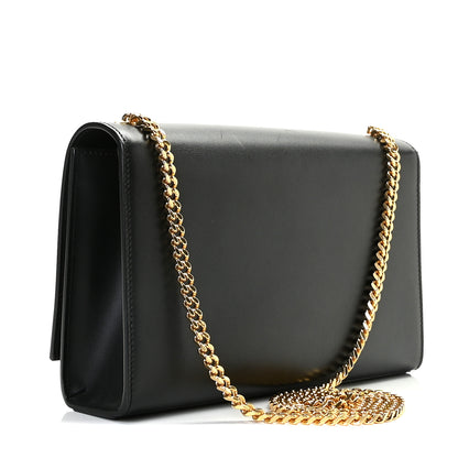 Saint Laurent Smooth Calfskin Medium Classic Monogram Kate Tassel Satchel Black 3 of 12