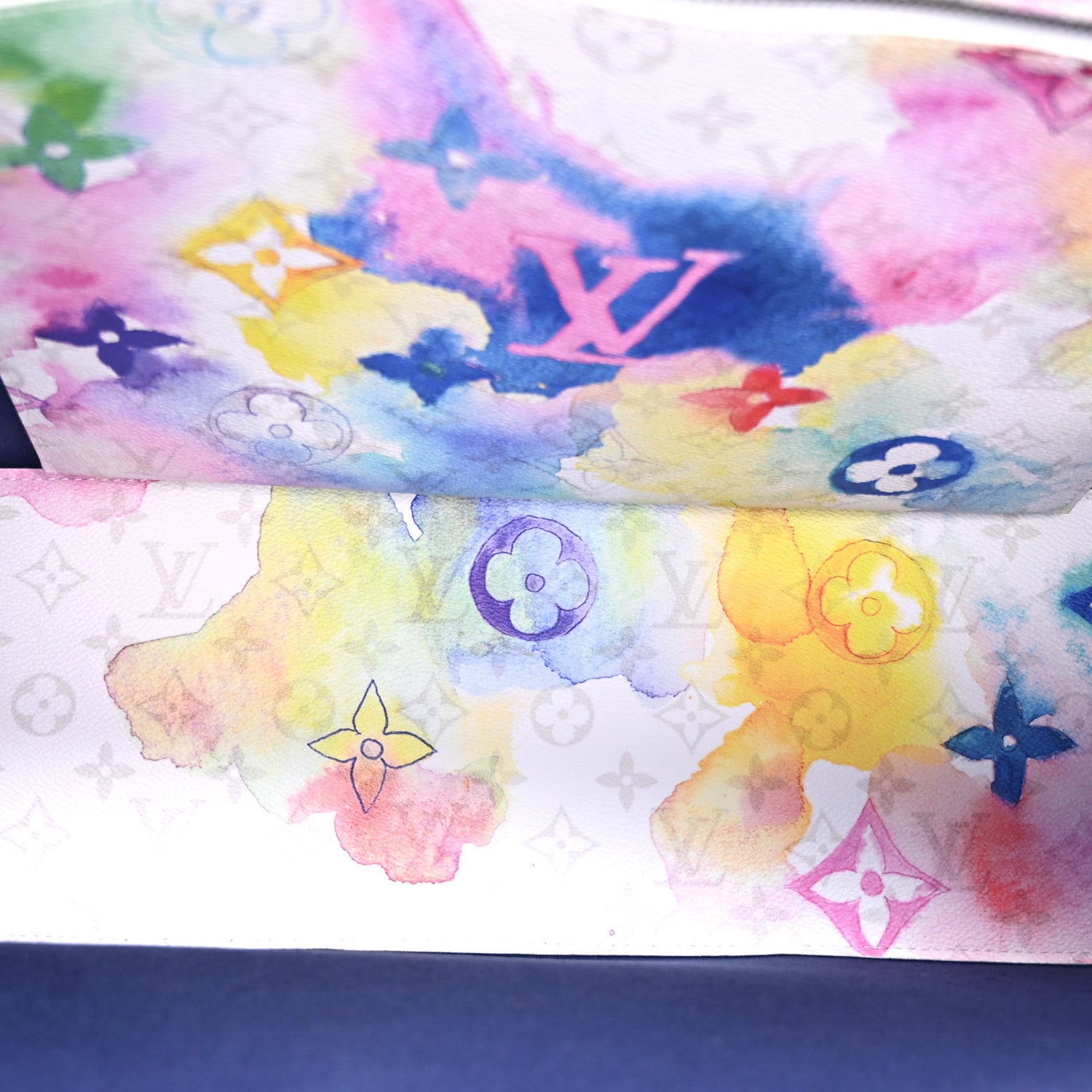 Louis Vuitton Monogram Watercolor New Tote GM Multicolor 6 of 10