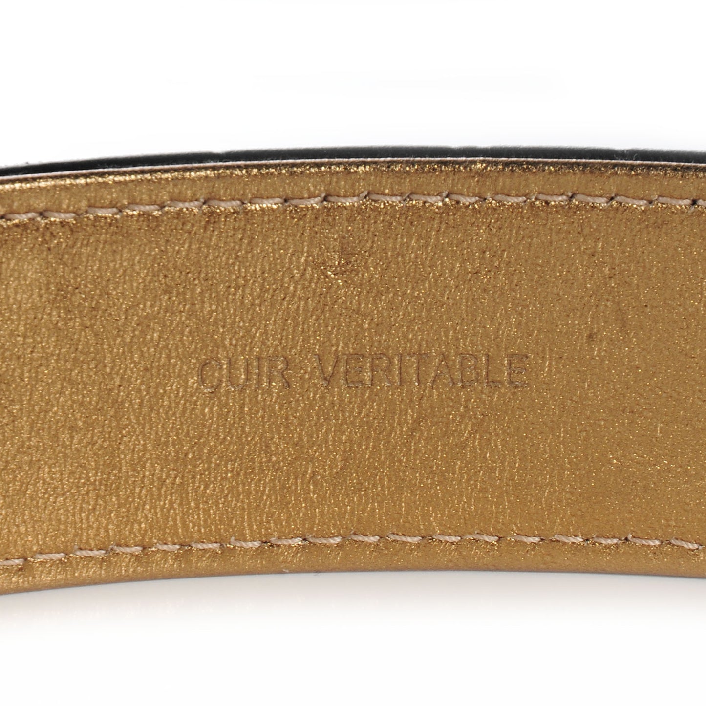 Lambskin Camellia CC Belt 95 38 Black