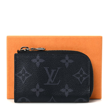 Louis Vuitton Monogram Eclipse Coin Purse 7 of 7