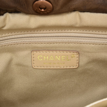 Chanel Lambskin Quilted Cloudy Bundle East West Tote Beige 6 of 10