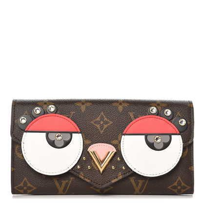 Louis Vuitton Monogram Sarah Birds Wallet 1 of 8