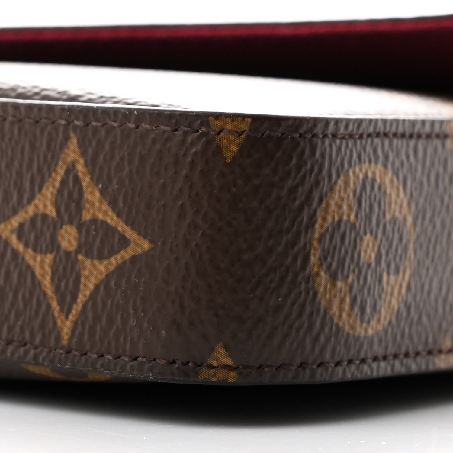 Louis Vuitton Monogram Pochette Felicie Chain Wallet Fuchsia 12 of 16