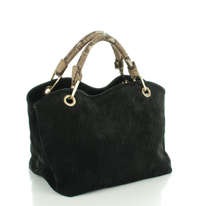 Louis Vuitton Monogram Suede Embossed Whisper PM Kohl 3 of 9