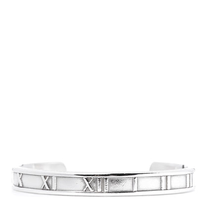Tiffany Sterling Silver Atlas Cuff Bracelet 1 of 6