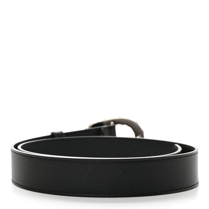 Gucci Moon Calfskin Crystal Dionysus 30mm Belt 75 30 Black Black Diamond 2 of 5