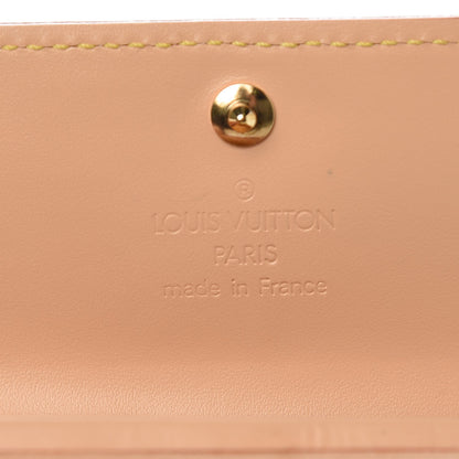 Louis Vuitton Monogram Multicolor Porte-Monnaie Plat Coin Purse White 6 of 7