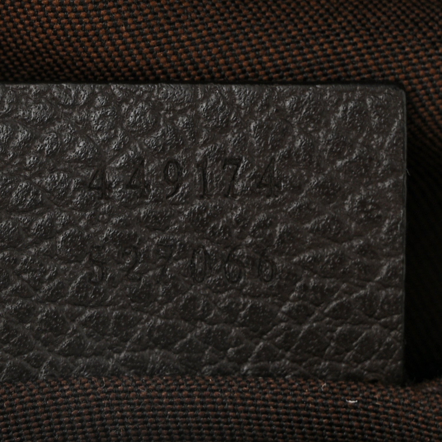 Gucci Monogram Belt Bag Dark Brown 7 of 12