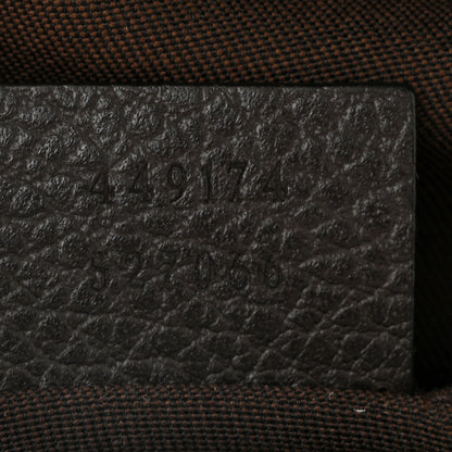 Gucci Monogram Belt Bag Dark Brown 7 of 12