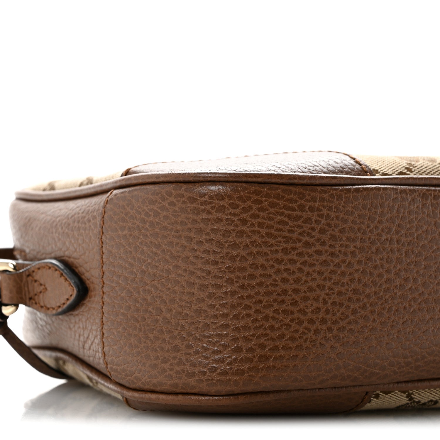 Gucci Monogram Mini Bree Messenger Bag Beige Tabacco 9 of 14