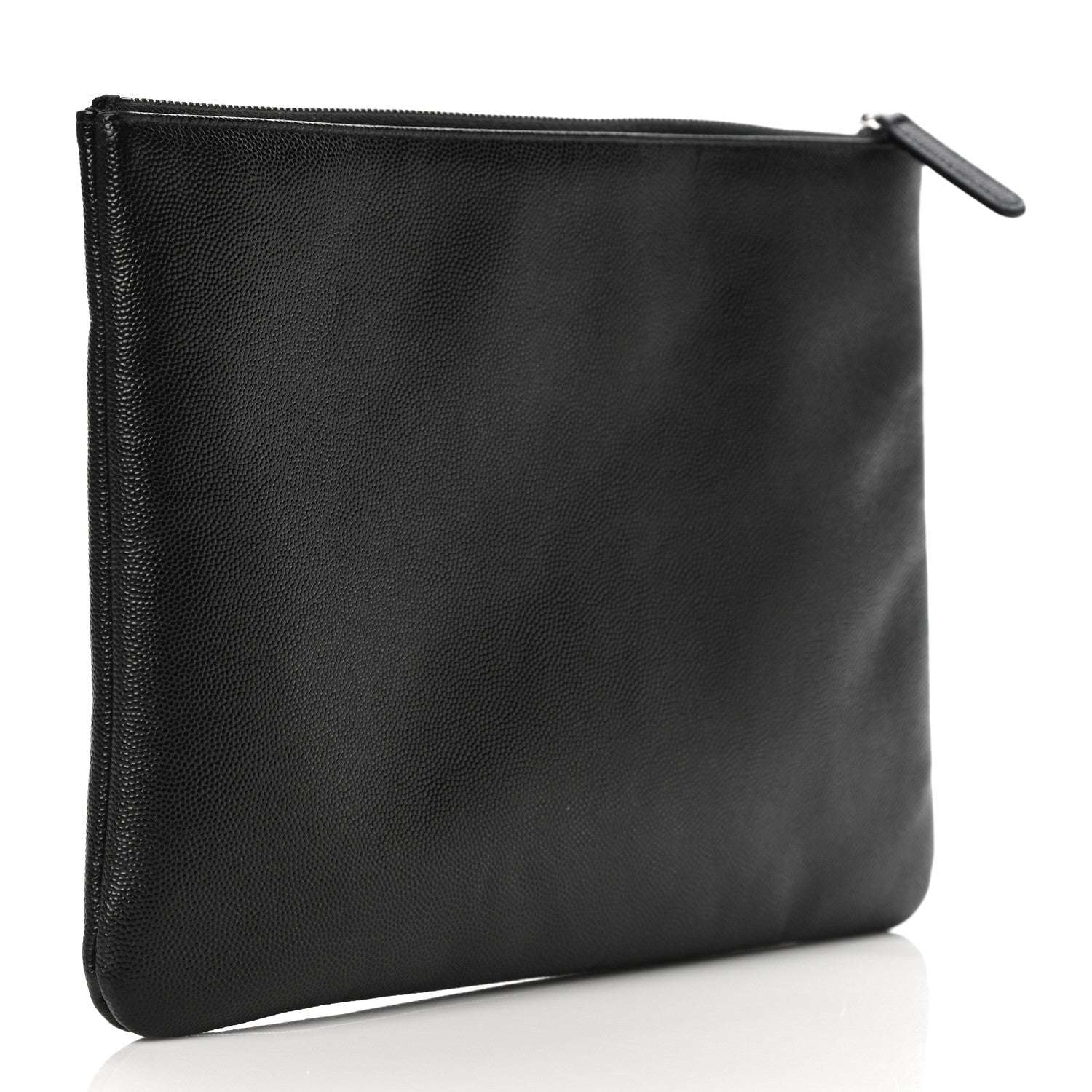 Chanel Caviar Studded Medium Deauville Pouch Black 3 of 10