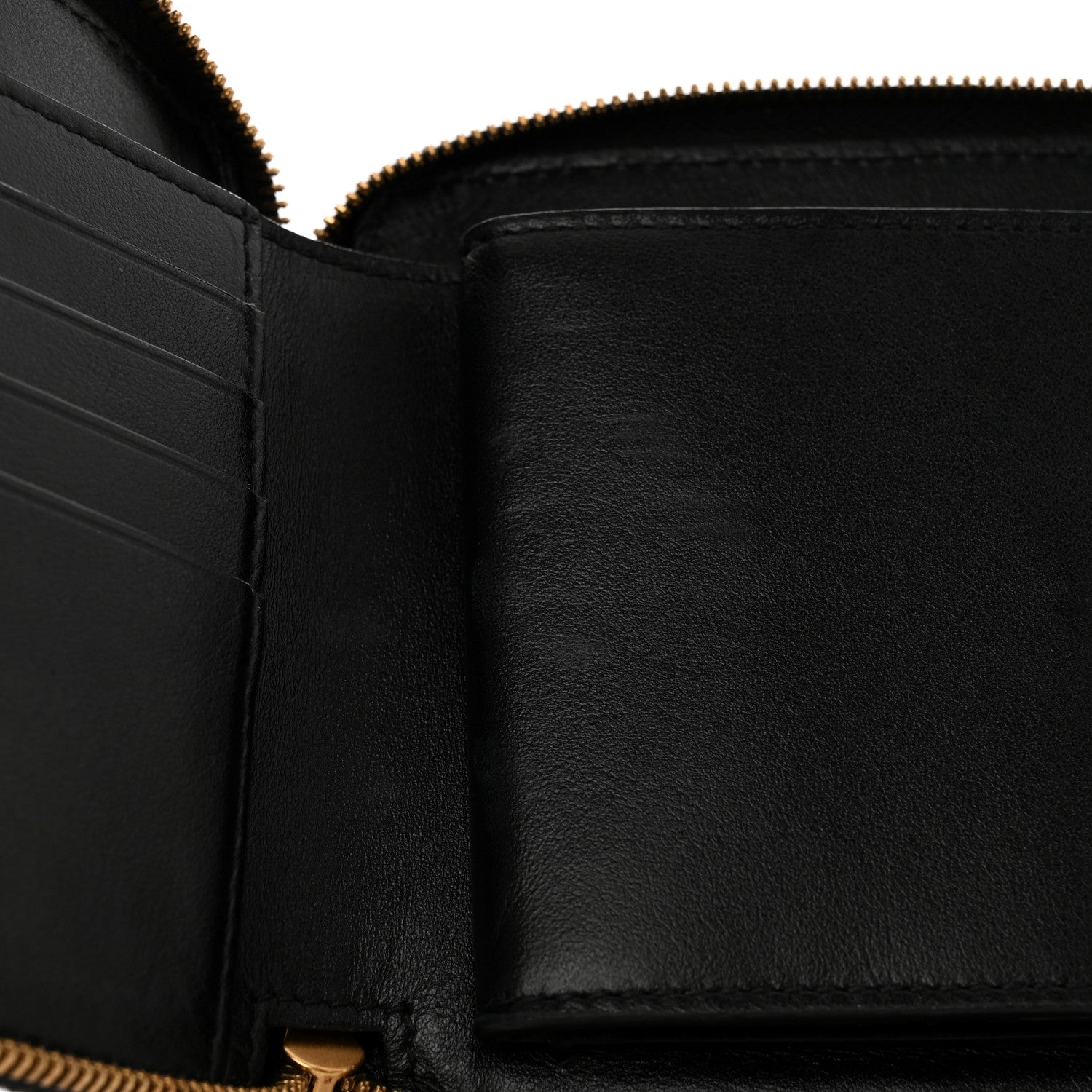 Bottega Veneta Nappa Intrecciato Zip Around Wallet Black 10 of 10