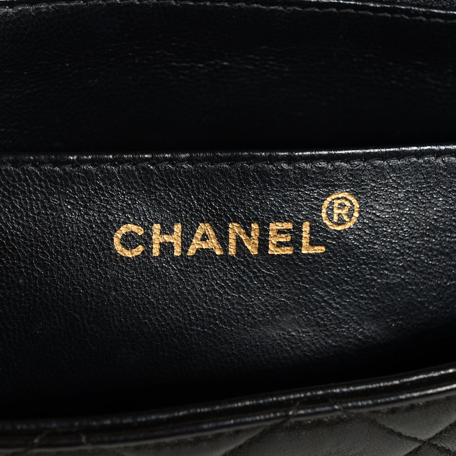 Chanel Lambskin Quilted Jumbo Flap Black 7 of 9