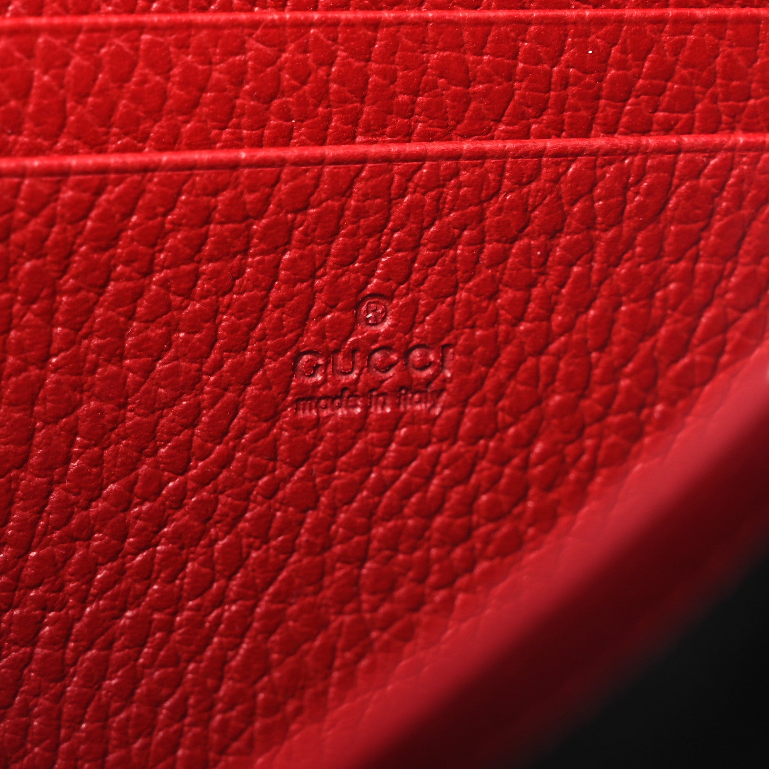 Gucci Calfskin Mini Dionysus Chain Wallet Hibiscus Red 6 of 10