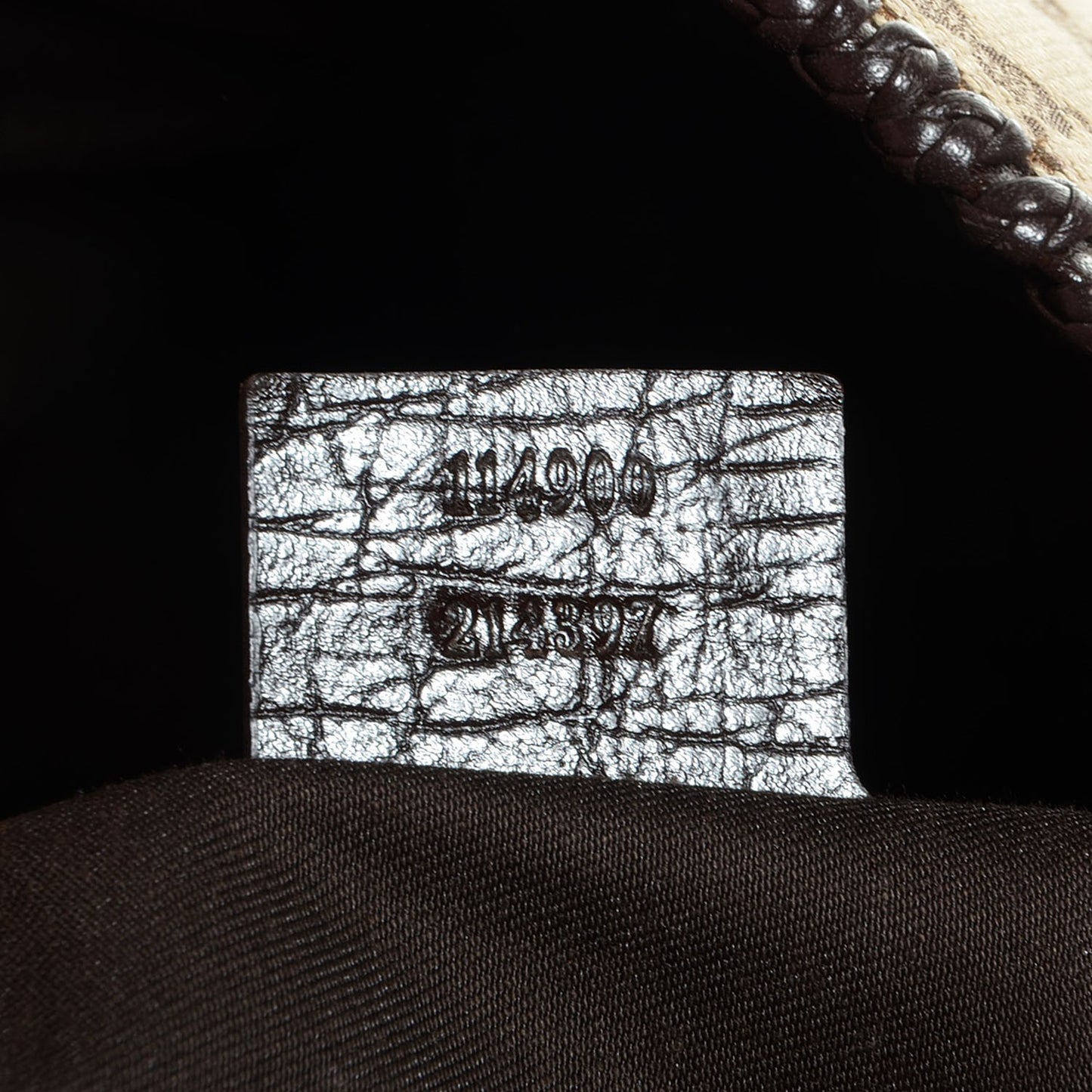 Monogram Large Horsebit Chain Hobo Dark Brown