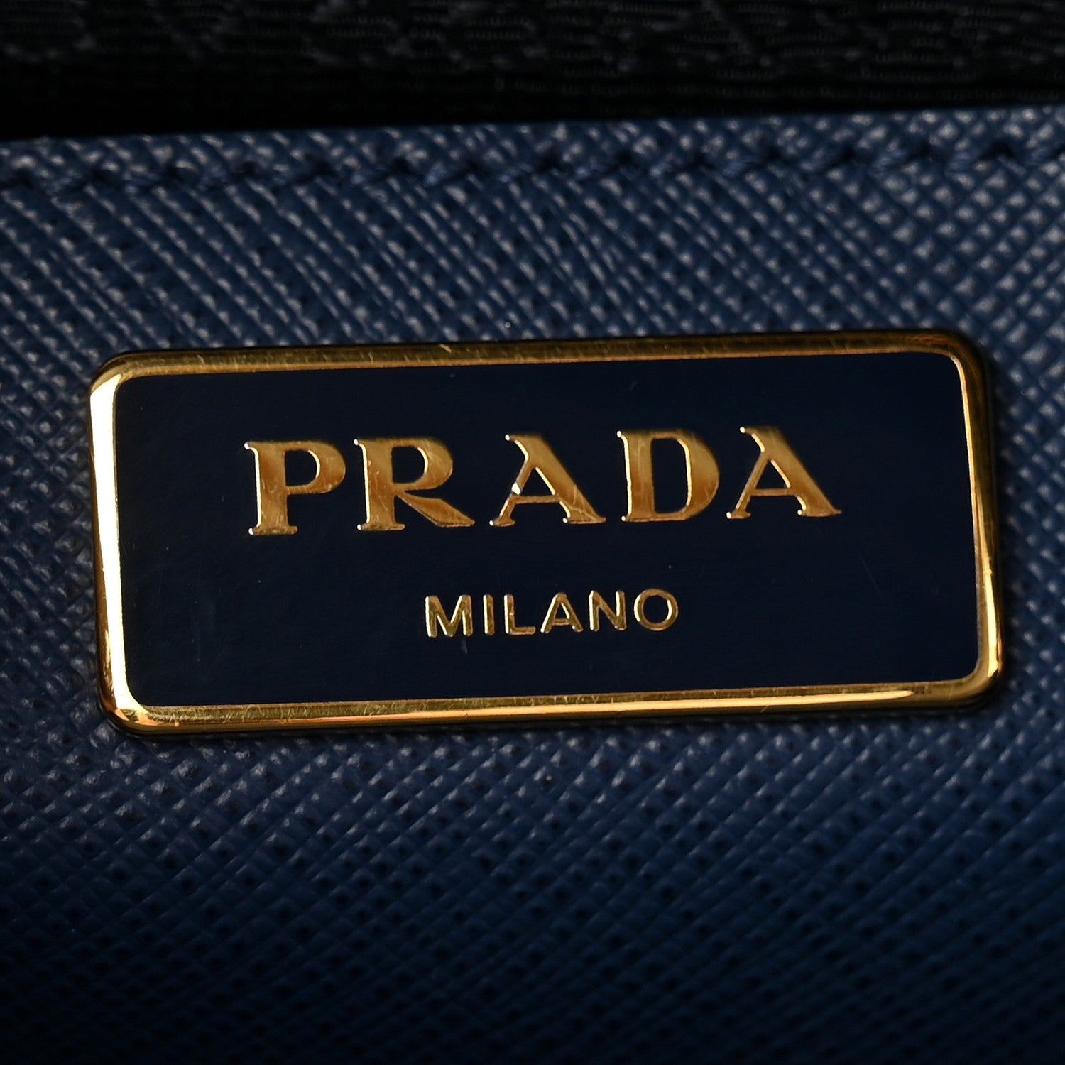 Prada Saffiano Large Galleria Double Zip Tote Bluette 8 of 13
