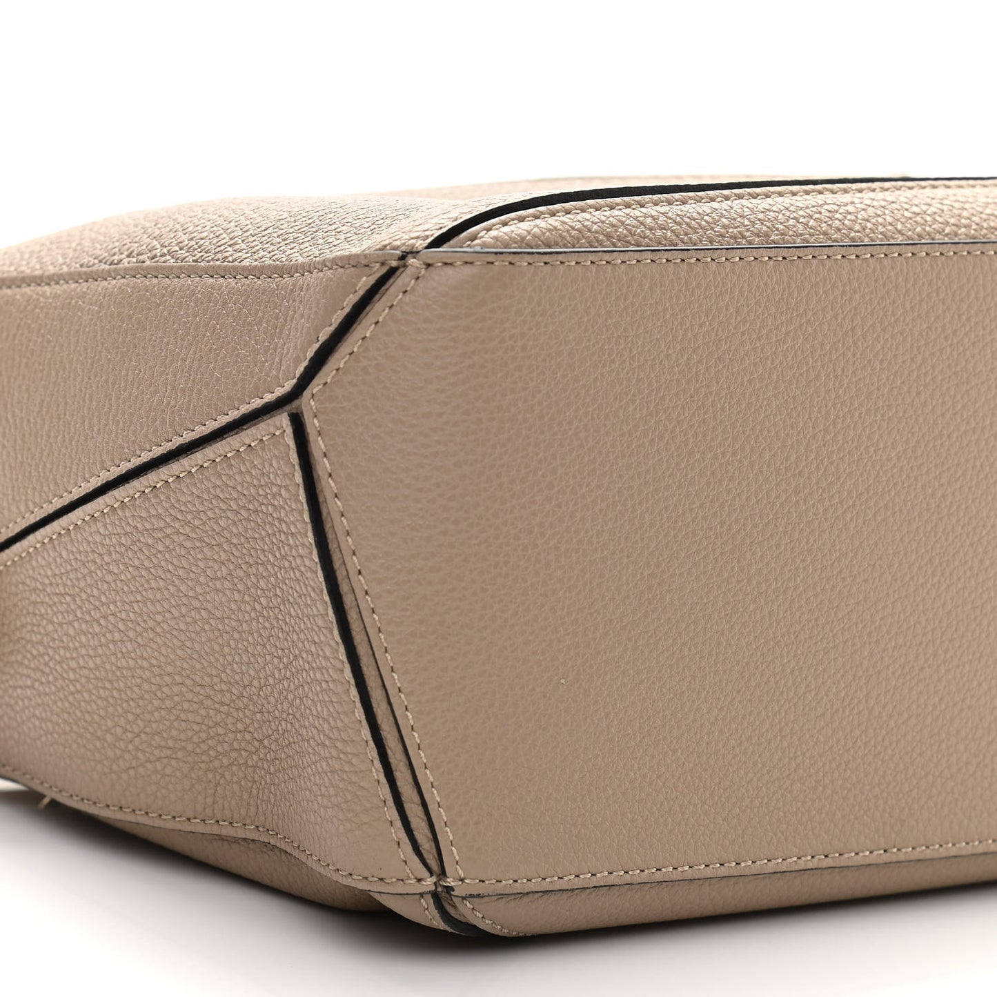 Calfskin Small Puzzle Bag Sand