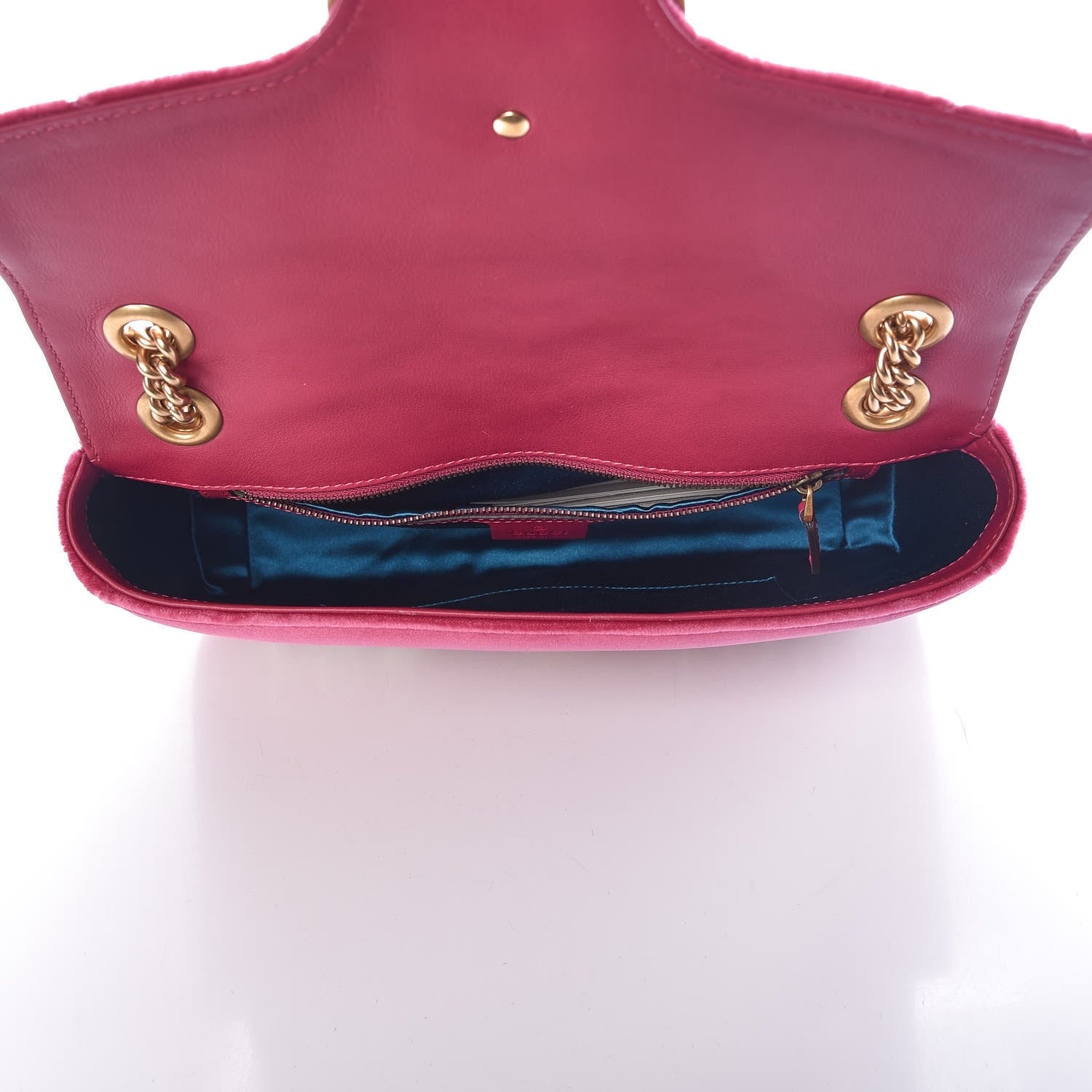 Gucci Velvet Matelasse Blind for Love Embroidered Medium GG Marmont Shoulder Bag Light Raspberry Rose Multicolor 5 of 9