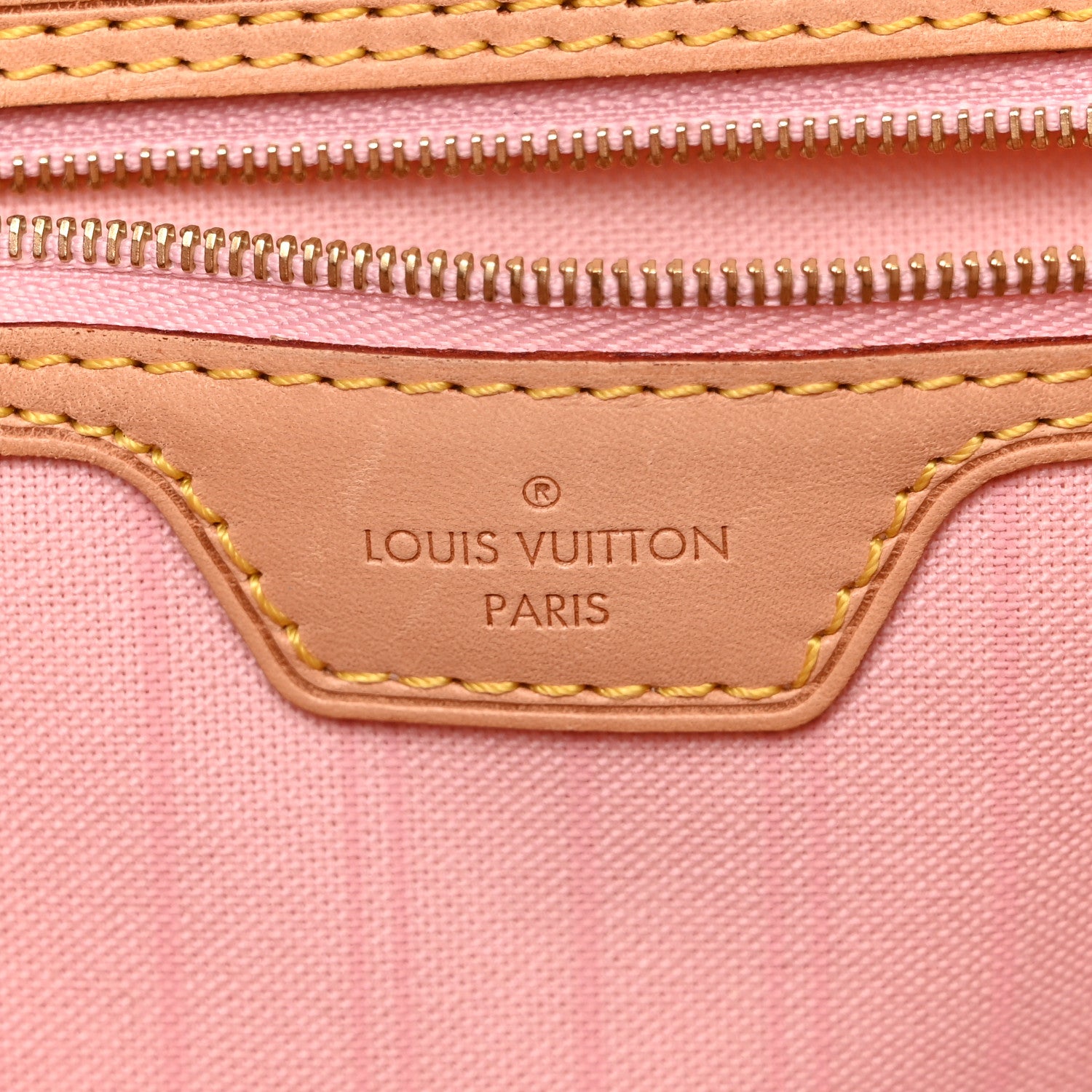Louis Vuitton Damier Azur Delightful MM Rose Ballerine 6 of 15