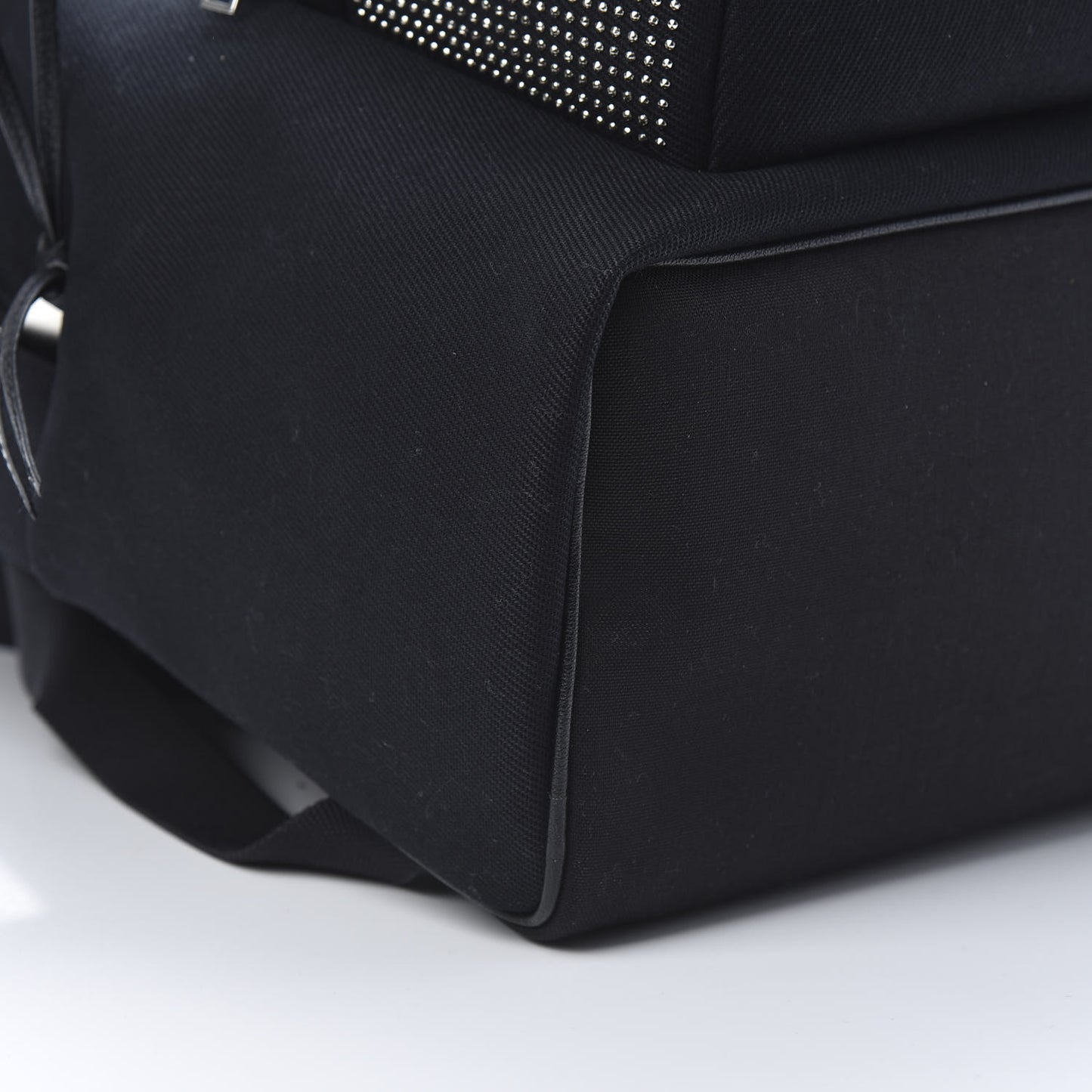 Canvas City Studded Backpack Black