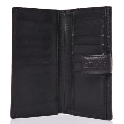 Gucci Soft Microguccissma Dice Continental Wallet Black 5 of 7