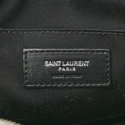 Saint Laurent Calfskin Matelasse Monogram Lou Camera Bag Green 6 of 16