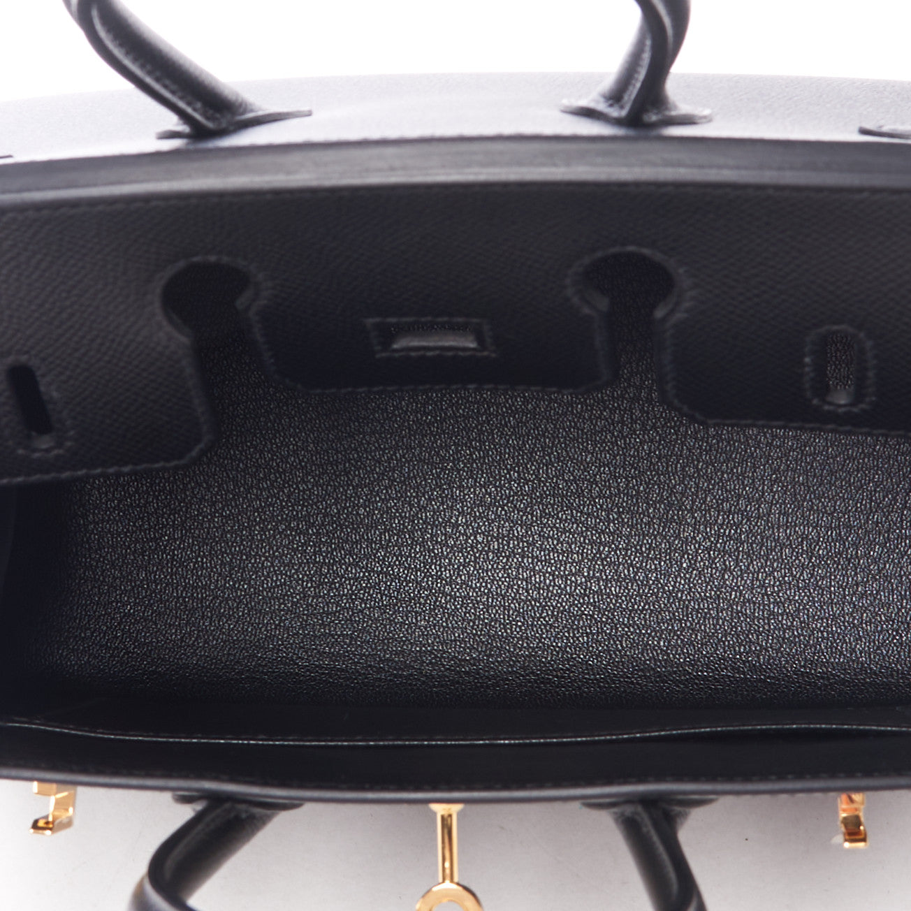 Hermes Madame Calfskin Birkin Sellier 25 Black 15 of 31
