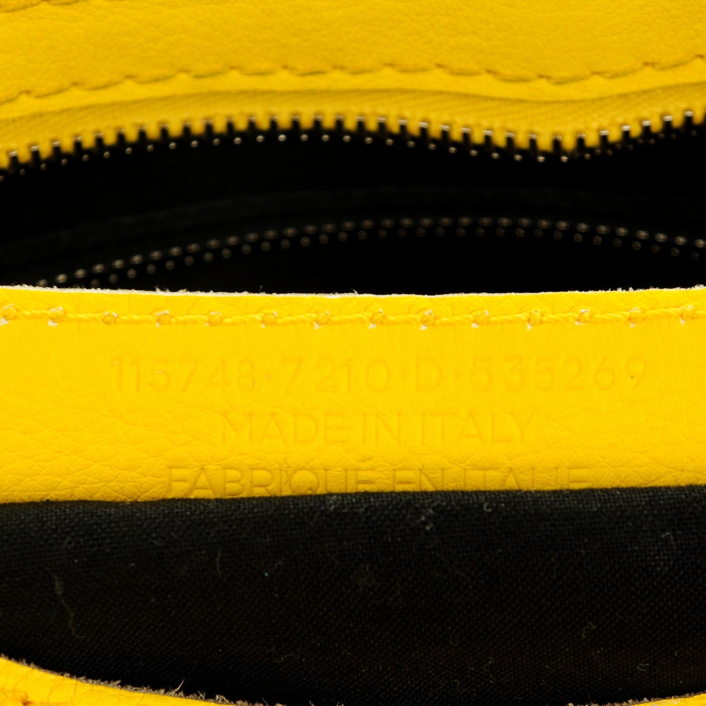 Supple Grained Calfskin Classic Silver Hardware Highlight City Jaune Soleil