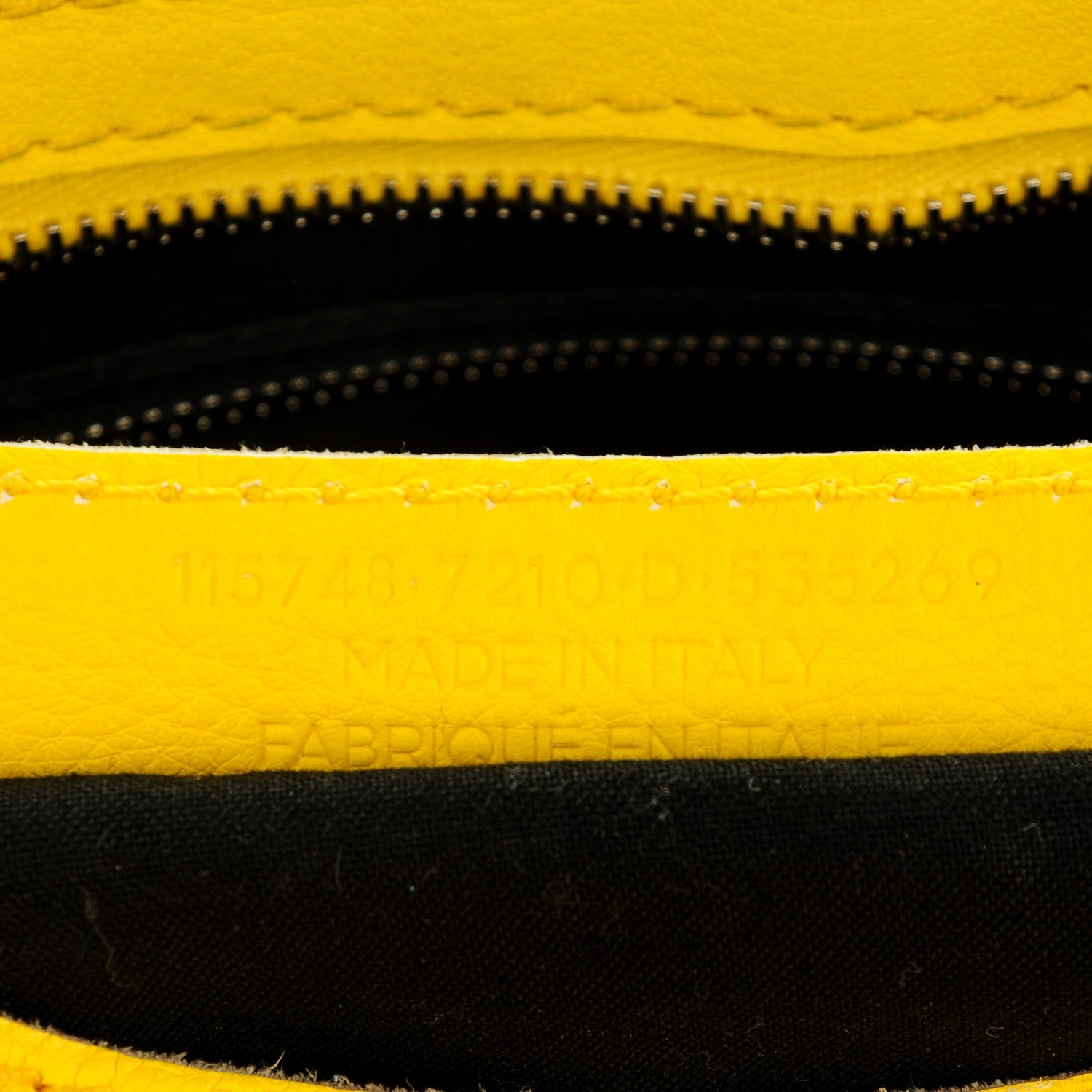 Balenciaga Supple Grained Calfskin Classic Silver Hardware Highlight City Jaune Soleil 8 of 8