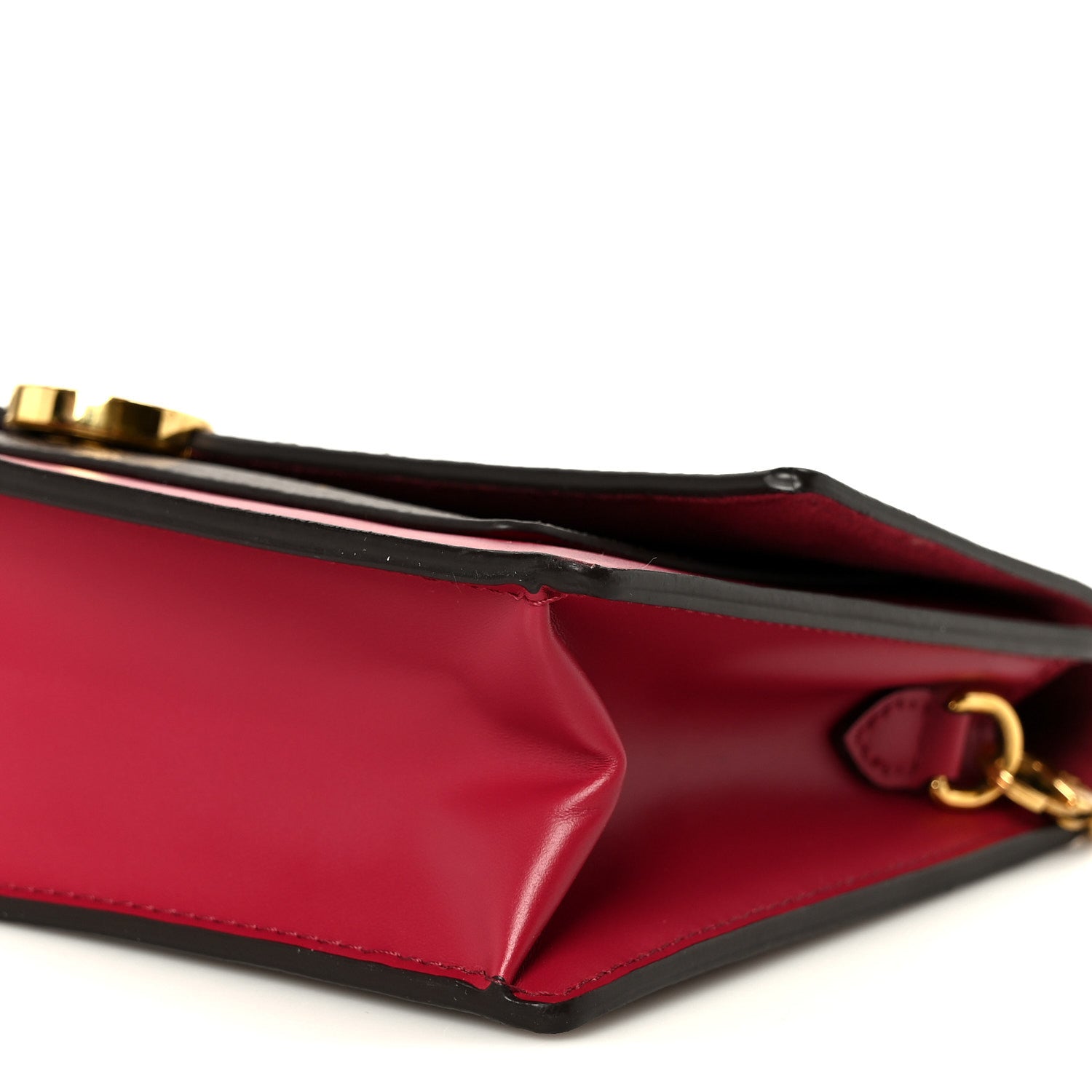 Louis Vuitton Monogram Flore Chain Wallet Fuchsia 9 of 10