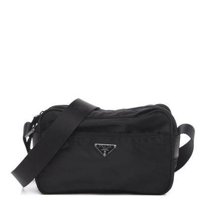 Prada Tessuto Nylon Crossbody Bag Black 1 of 10