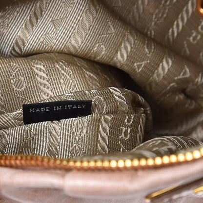 Prada Vitello Shine Wristlet Cipria 7 of 8
