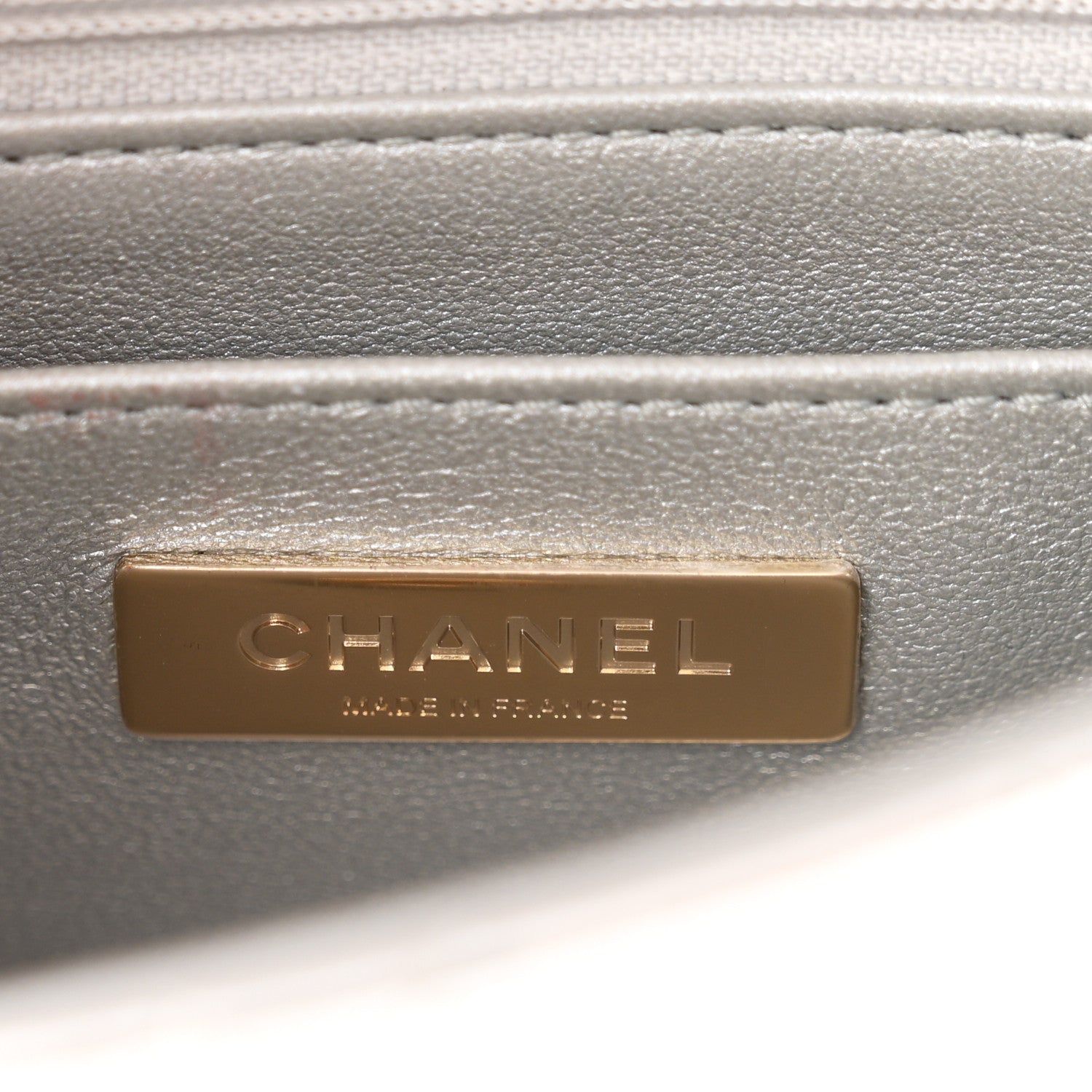 Chanel Mirror Calfskin Metallic Calfskin Quilted Hollywood Boulevard Mini Flap With Star Coin Purse Silver 7 of 11