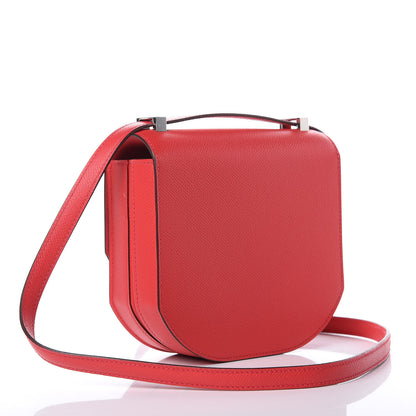 Hermes Epsom Mosaique Au 24-17 Rouge De Coeur 3 of 12