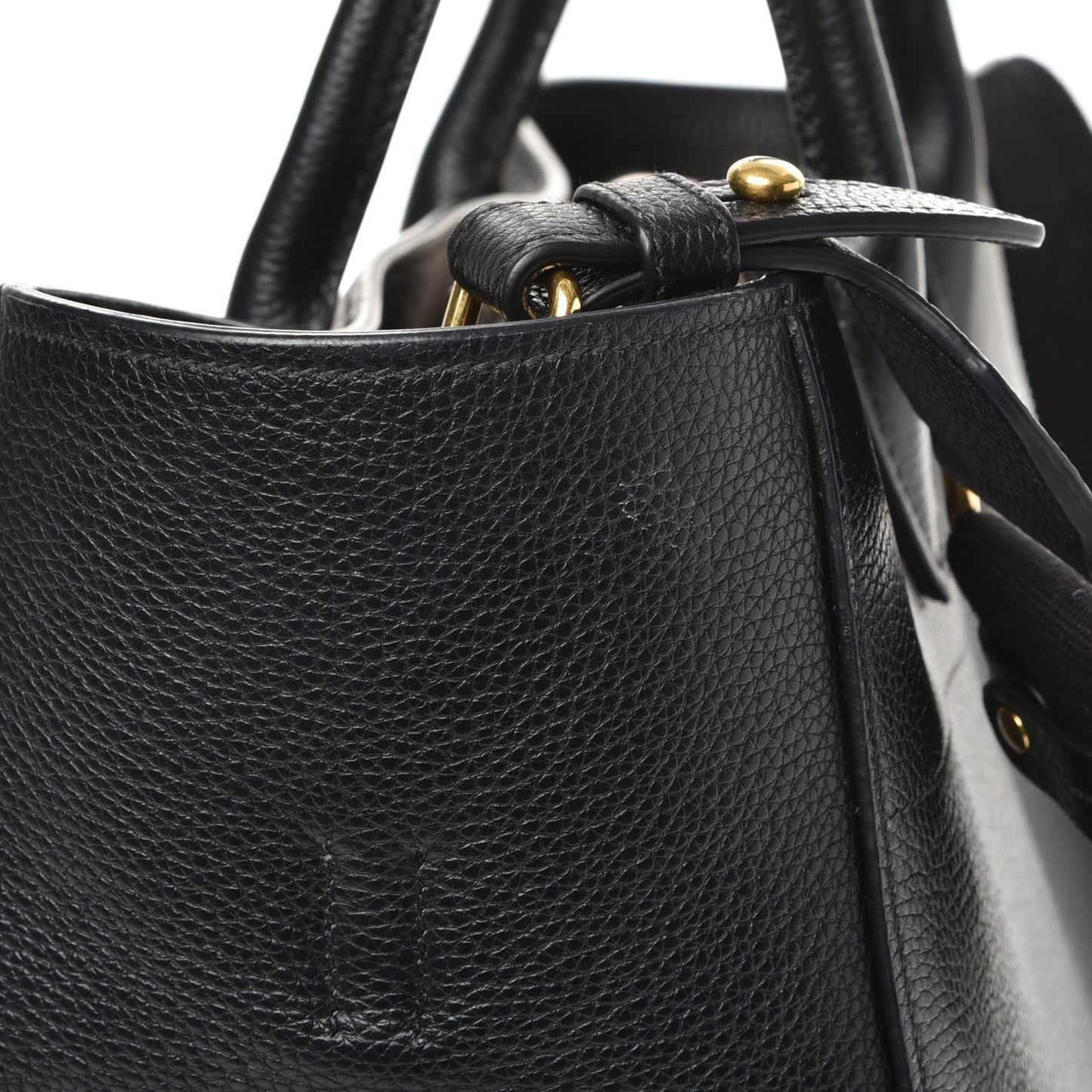 Vitello Daino Tote Nero Black