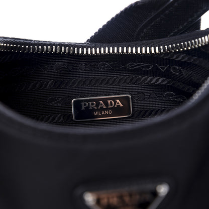 Prada Nylon Re-Edition 2005 Shoulder Bag Black 5 of 8