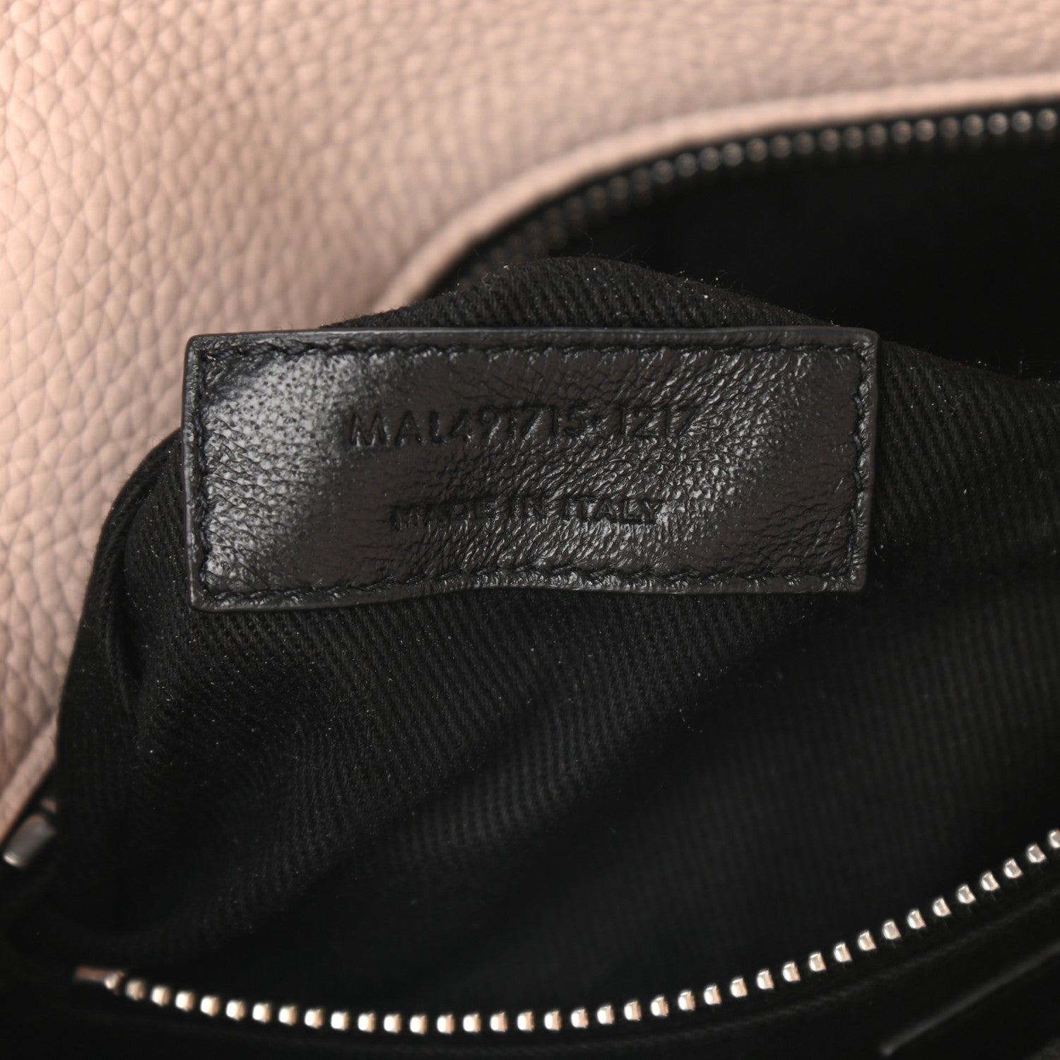 Saint Laurent Grained Calfskin Baby Supple Sac De Jour Marble Pink 7 of 13