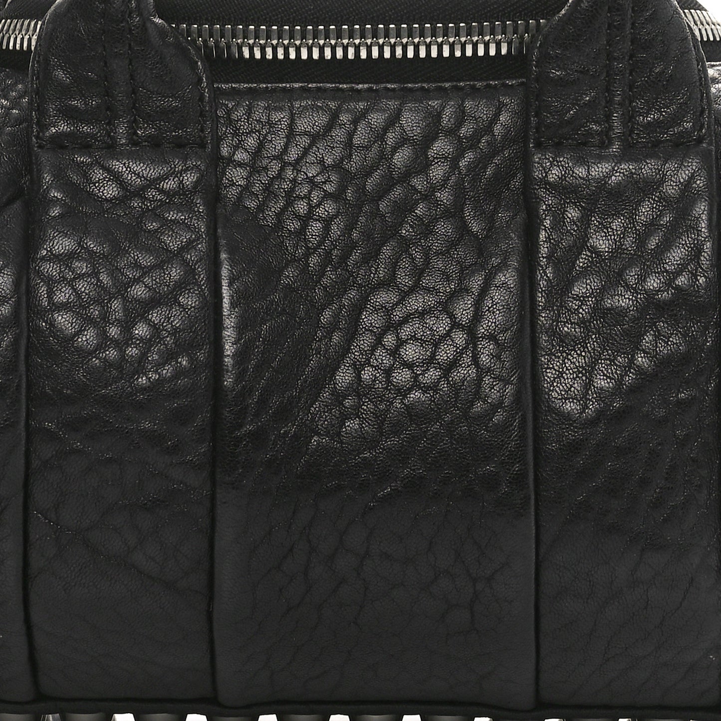 Pebbled Lambskin Mini Rockie Black Rhodium Hardware Black Rhodium Hardware