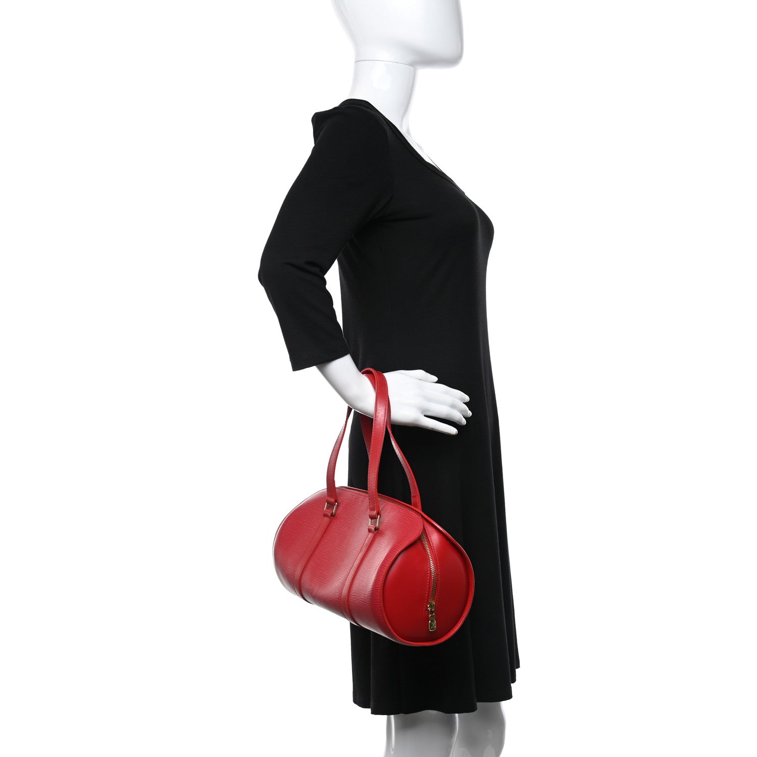 Louis Vuitton Epi Soufflot Rouge 2 of 12