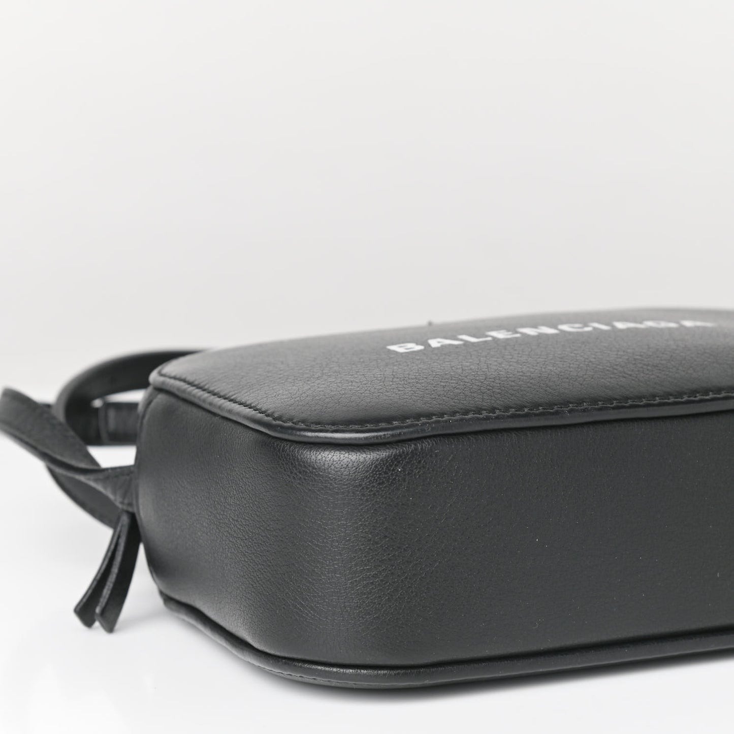 Calfskin Logo XS Everyday Camera Bag Black