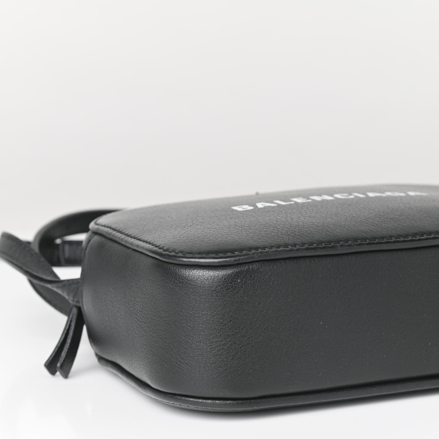 Balenciaga Calfskin Logo XS Everyday Camera Bag Black 8 of 10