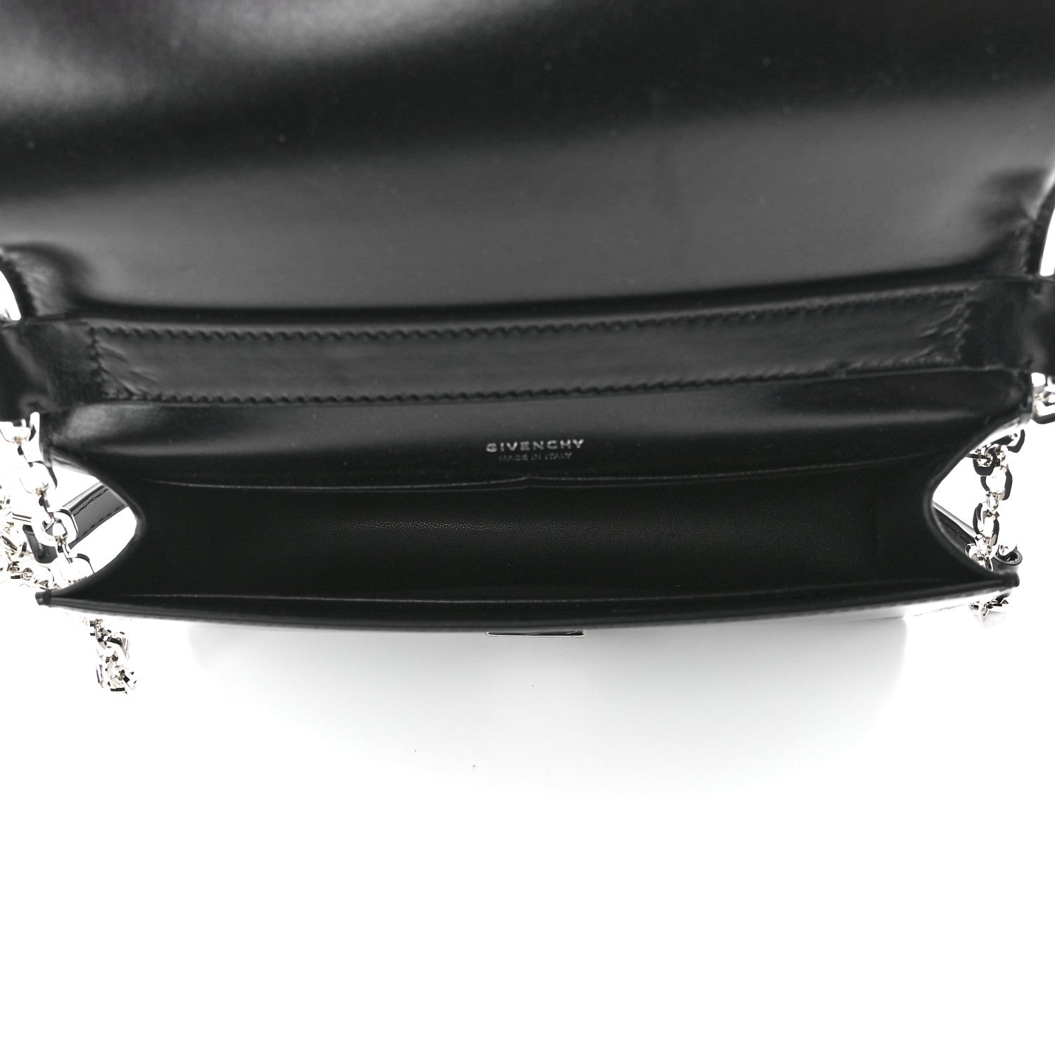 Givenchy Calfskin Small 4G Chain Shoulder Bag Black 5 of 11