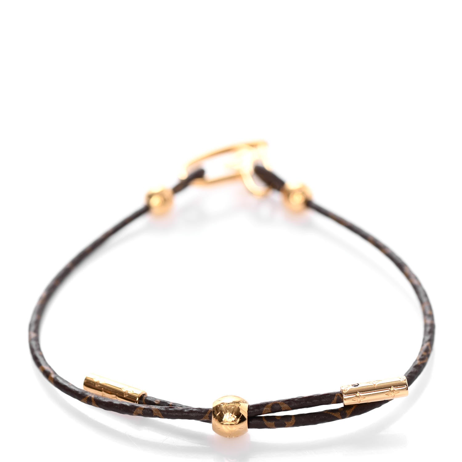 Louis Vuitton Monogram Fall In Love Adjustable Bracelet 3 of 5