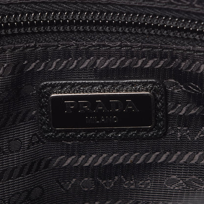Prada Tessuto Nylon Impunturato Pochette Black 6 of 8