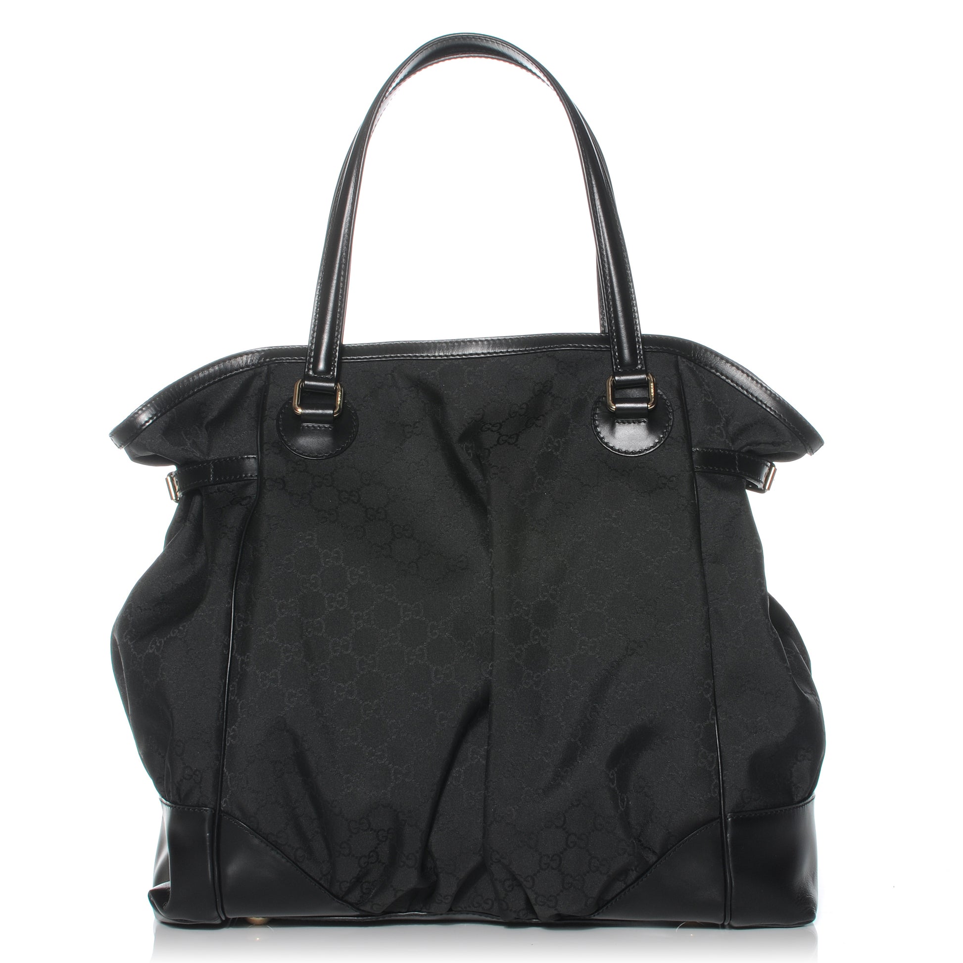 Gucci Nylon Monogram Full Moon Tote Black 1 of 8