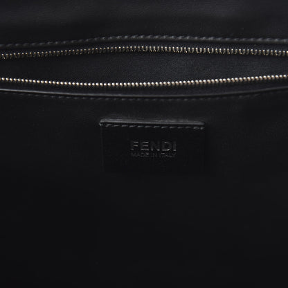 Fendi Shearling Large 2Jours Tote Light Blue Grey 9 of 11