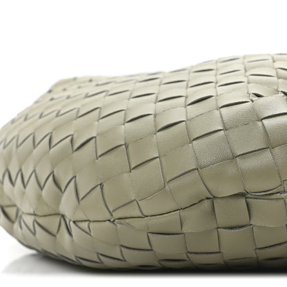 Bottega Veneta Nappa Intrecciato Teen Jodie Hobo Travertine 9 of 9