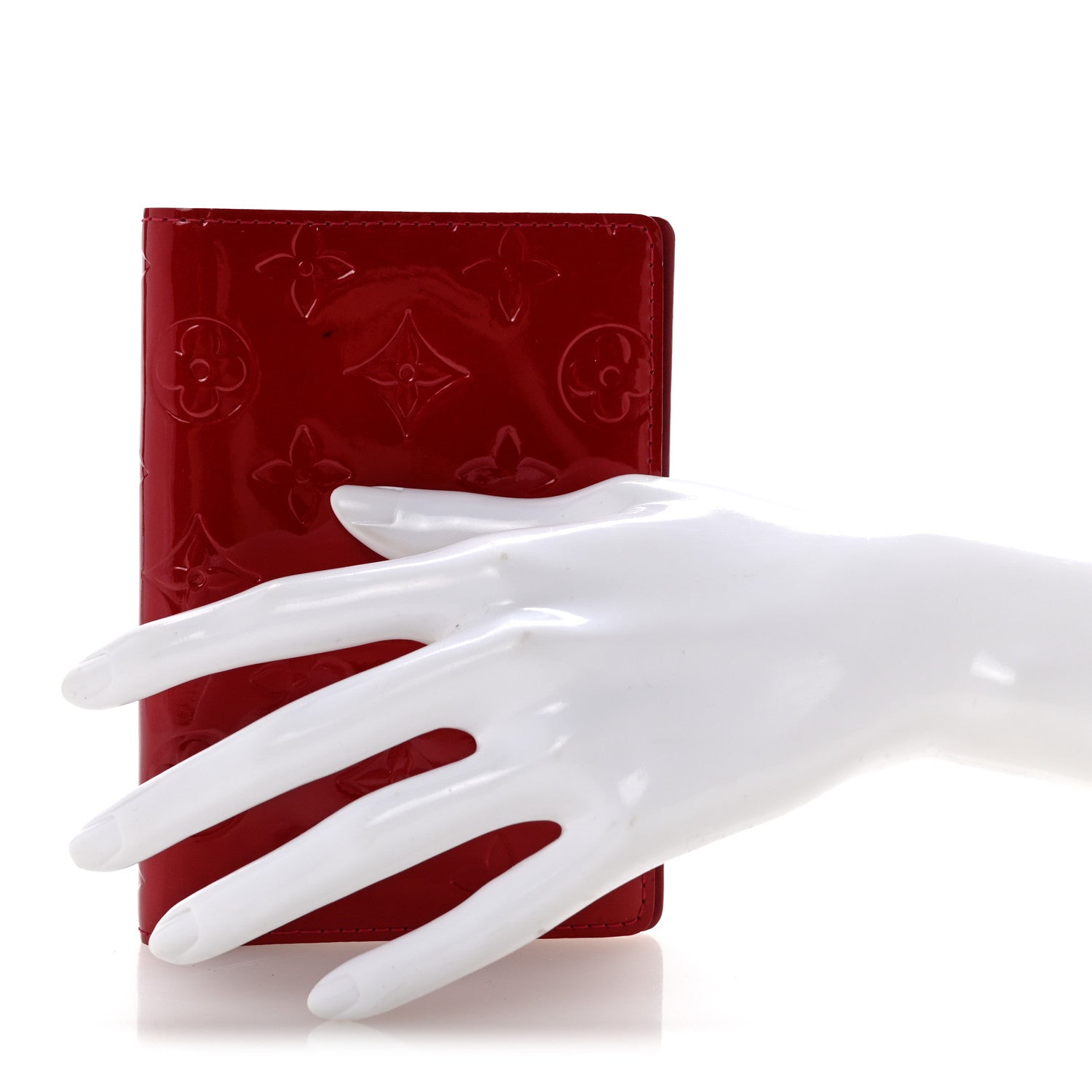 Louis Vuitton Vernis Small Ring Agenda Cover Pomme D'Amour 2 of 9