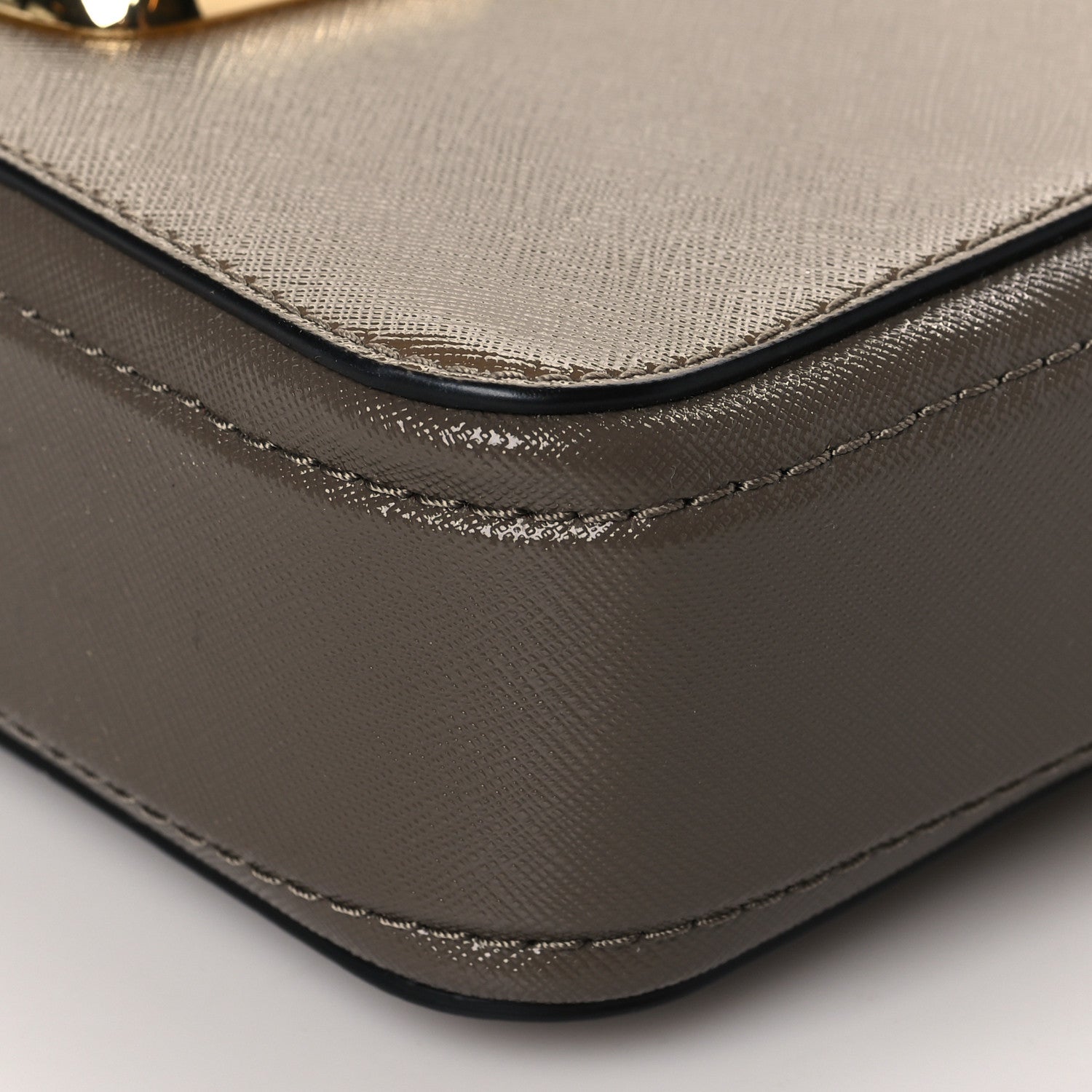 Marc Jacobs Saffiano Small Snapshot Camera Bag Sandcastle 9 of 9